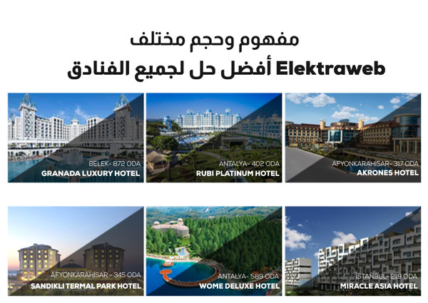 elektraweb en güvenli otel yazılımıdır