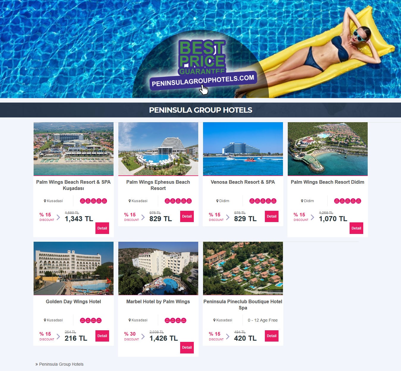 elektraweb central reservation system for chain hotels Peninsula hotels