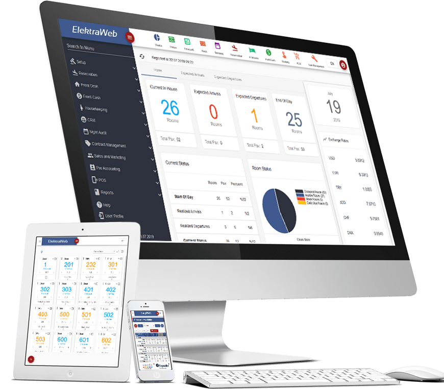 Otel Programı , Hotel Management Software
