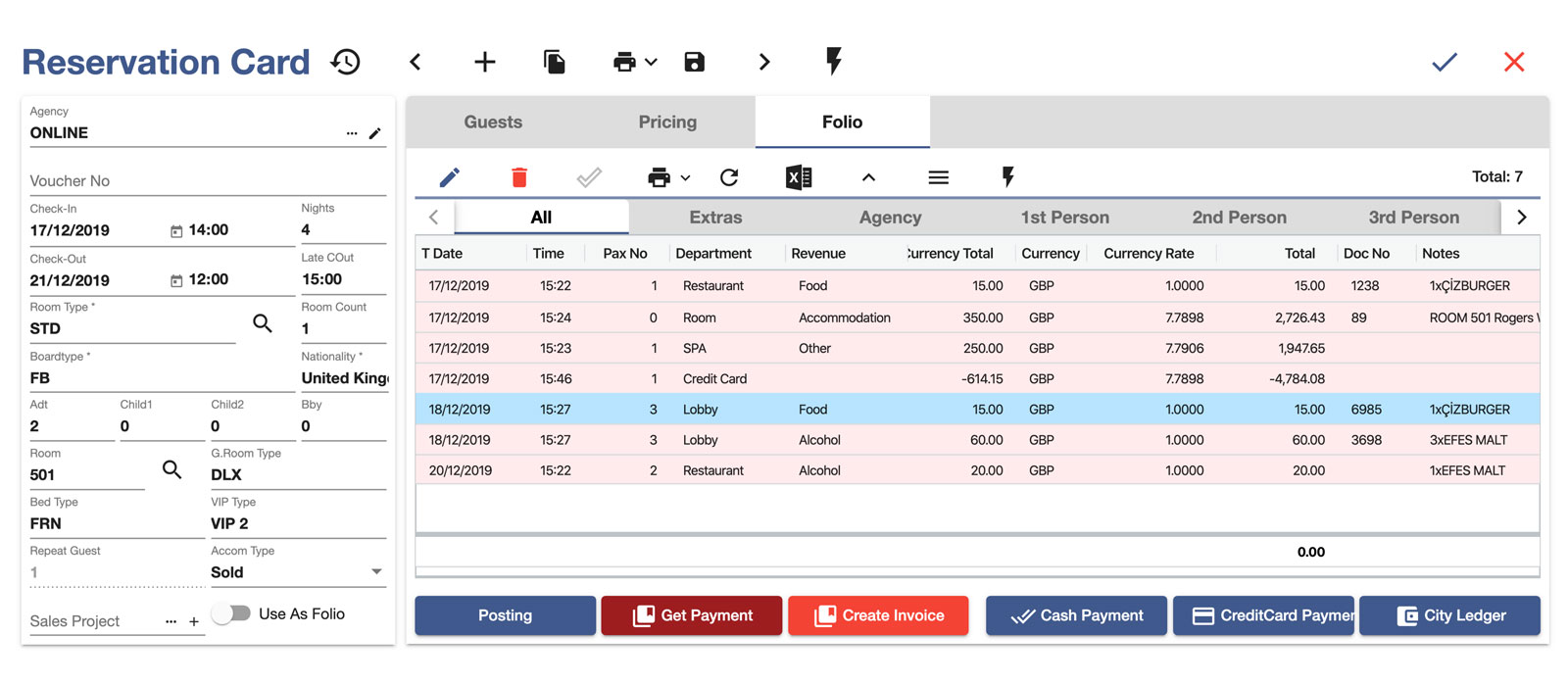 Hotel Program Fully-Featured PMS-Elektraweb Hotel Management System Pms Reservation Folio,Hotel Software