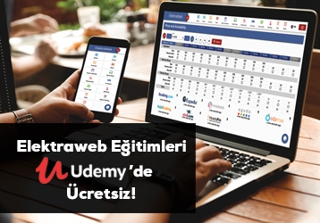 Elektraweb Eğitimleri Udemy’de Ücretsiz