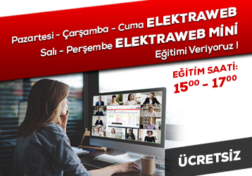 Artık Her Gün Elektraweb Eğitimi Veriyoruz !