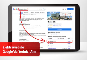 ELEKTRAWEB İLE GOOGLE’DA YERİNİZİ ALIN