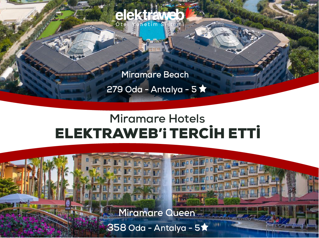 Miramare Hotels, Elektraweb’in Hızlı, Mobil ve Güvenli Teknolojisine Geçiş Yaptı