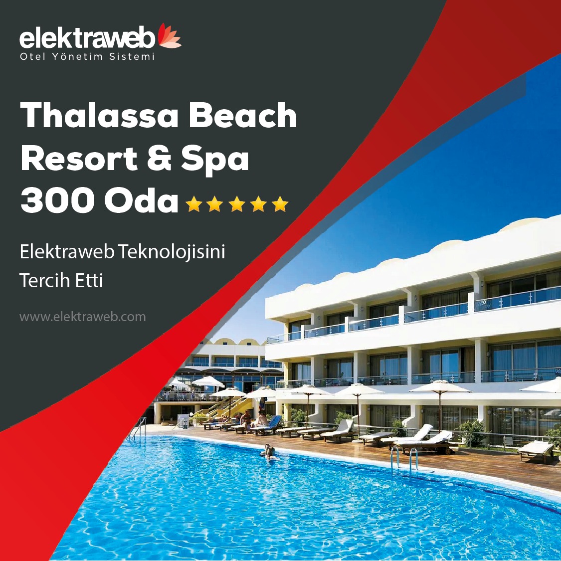 Thalassa Beach Resort Elektraweb Ailesine Katıldı