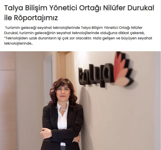 Talya Bilişim Yönetici Ortağı Nilüfer Durukal ile Röportajımız (PCkoloji.com.tr – 15.08.2022)