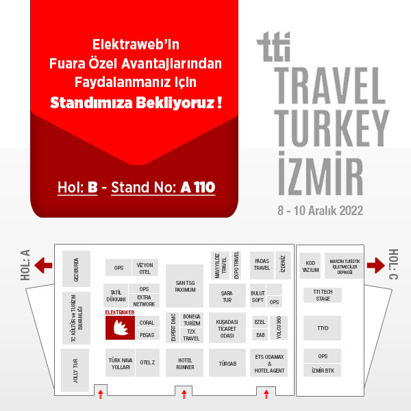 TRAVEL TURKEY FUARI’NA ÖZEL AVANTAJLARINDAN FAYDALANMAK İSTER MİSİNİZ?